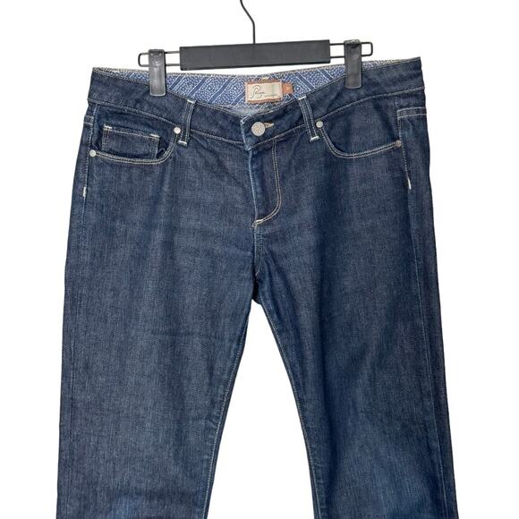 PAIGE Roxbury Premium Jeans Stretch in Dark Wash Denim Size 31 - Picture 5 of 6